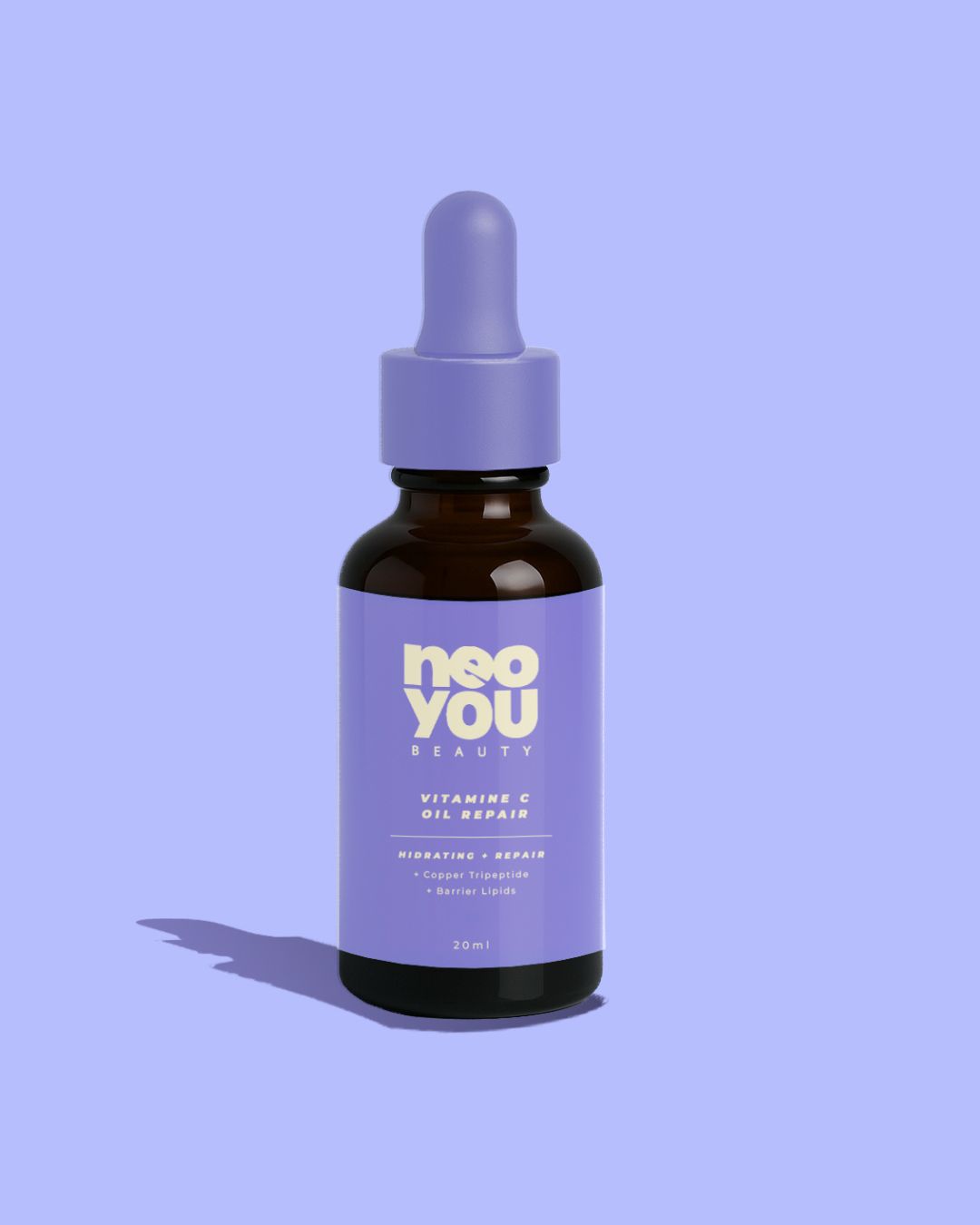 Siero oil Repair - siero viso - packaging violetto